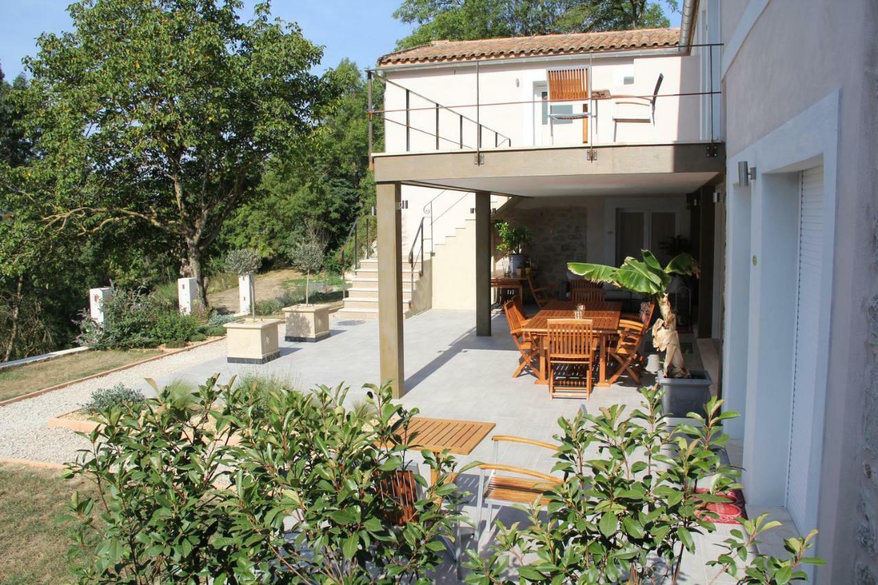 Les Jardins De Soulane B&B - Adults Only Belcastel-et-Buc Eksteriør bilde
